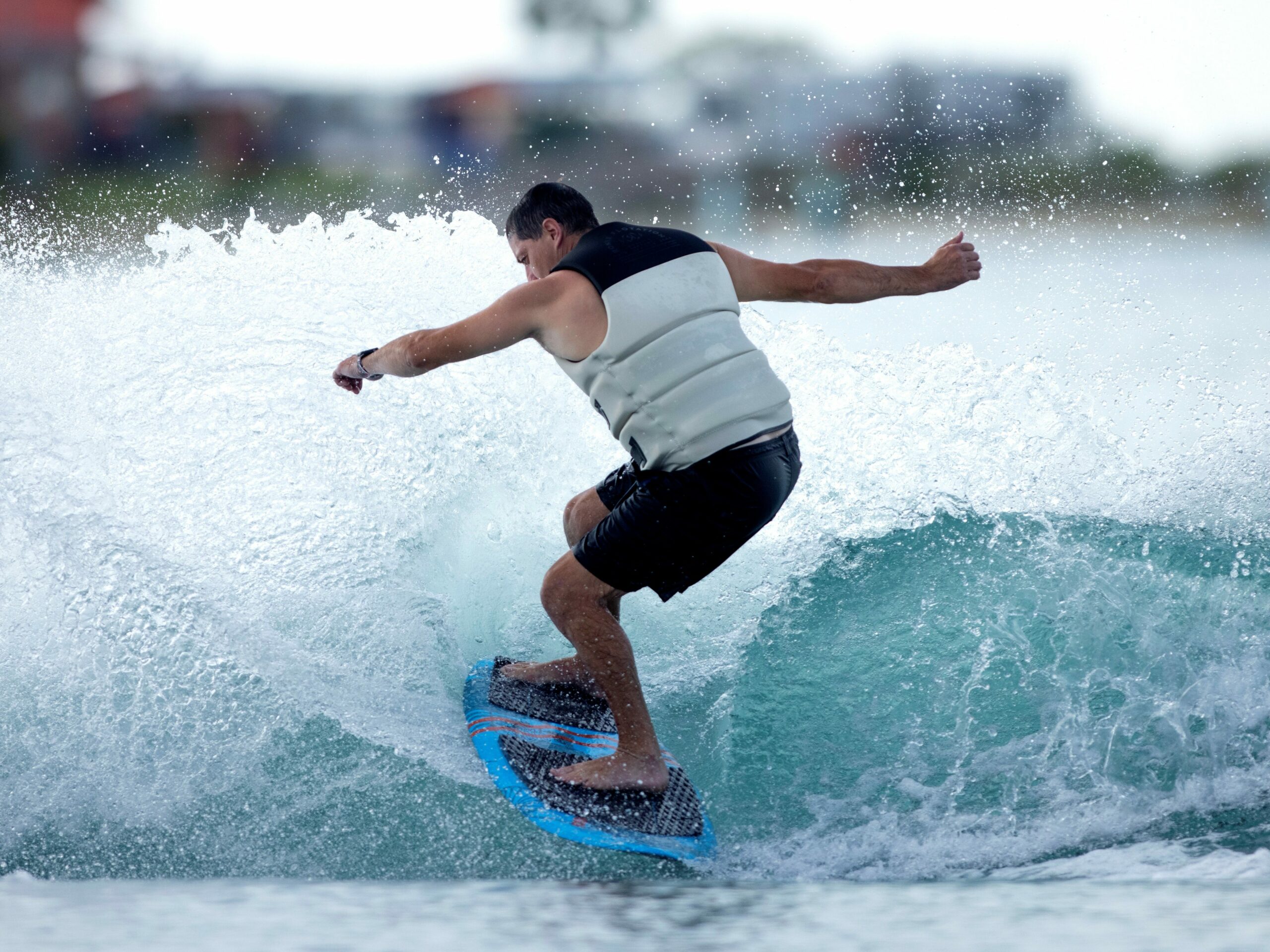 Here's the best way to stand on a wakesurf board.
